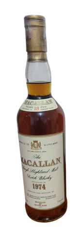 Macallan 1974 18 Year Old Special Selection bottled in 1992